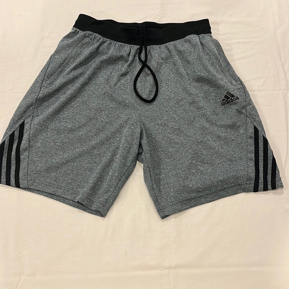 Men’s Adidas Athletic Shorts | Blue | Medium